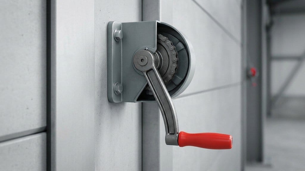 מנגנון פתיחת חירום של תריס למסעדה